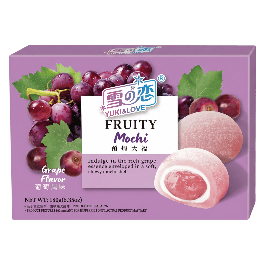 Mochi all’Uva – Fruity Mochi Yuki &amp; Love (180g)