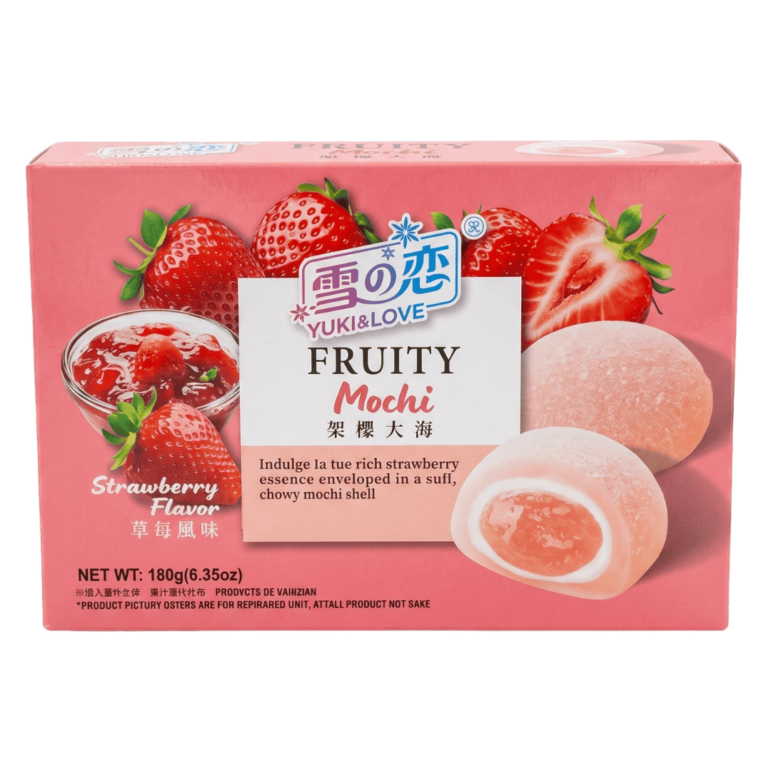 Mochi alla Fragola – Fruity Mochi Yuki &amp; Love (180g)